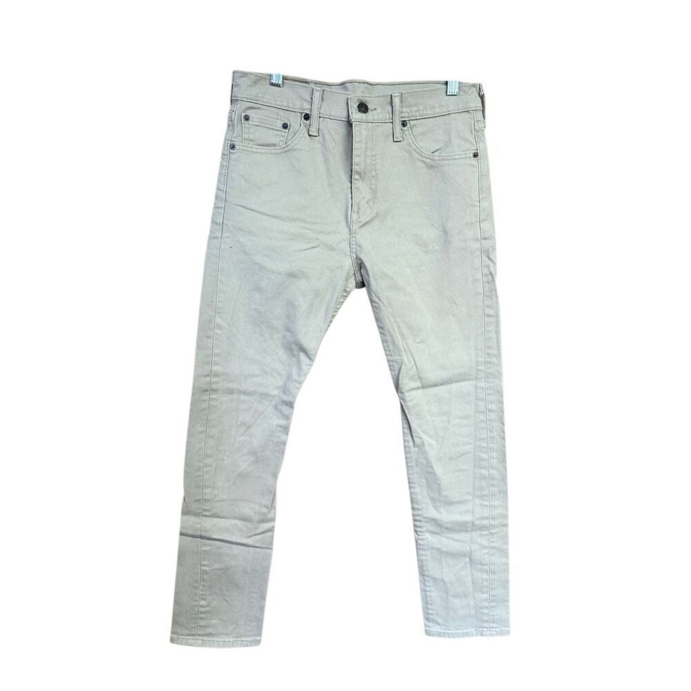 Levi 510 Mens Skinny Fit Jeans Sz 30/28 Beige